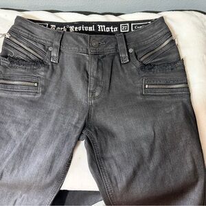 Rock Revival Women's Black High Rise Jeans